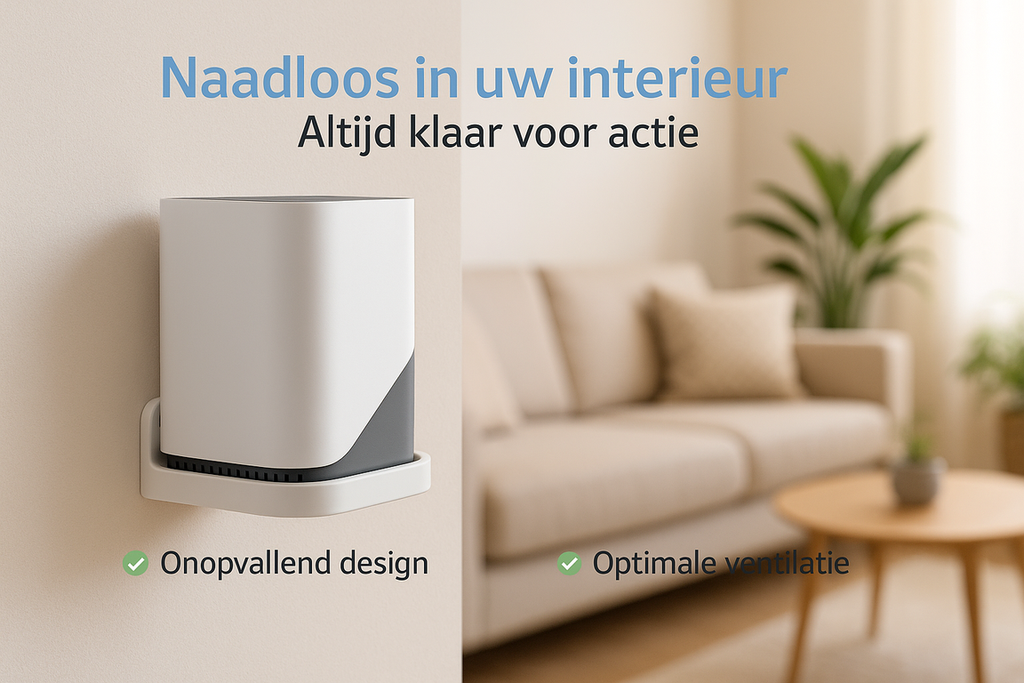 Wandhouder voor Eufy Homebase 3 | Muurbevestiging Eufy Security | Homebase3 Muurbeugel - Image 4