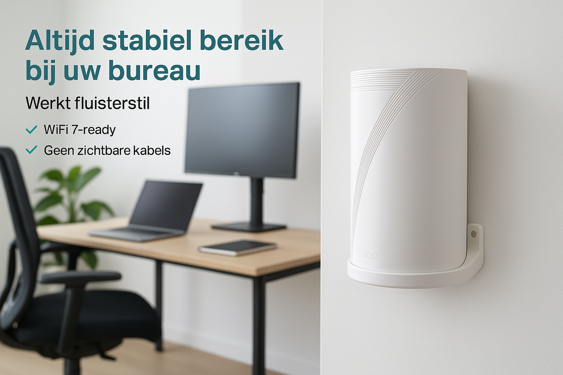 Wandhouder voor TP-Link Deco BE85 | Muurbeugel BE19000 WiFi 7 | BE85 Wandmontage - Image 5